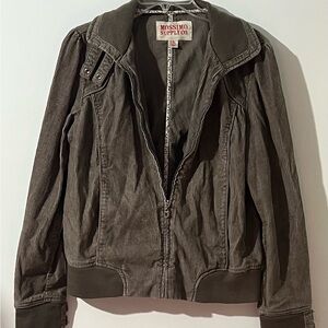 Mossimo Supply Co. Women's Utility Jacket in Taupe